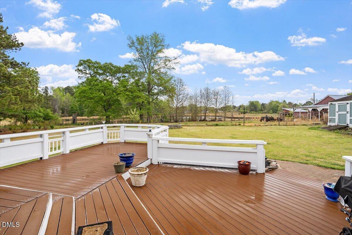 118 Victory Circle Willow Spring, NC 27592 - Photo 9 of 42 a view of a terrace with outdoor space