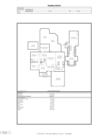 a view of livingroom with furniture and a flat screen tv