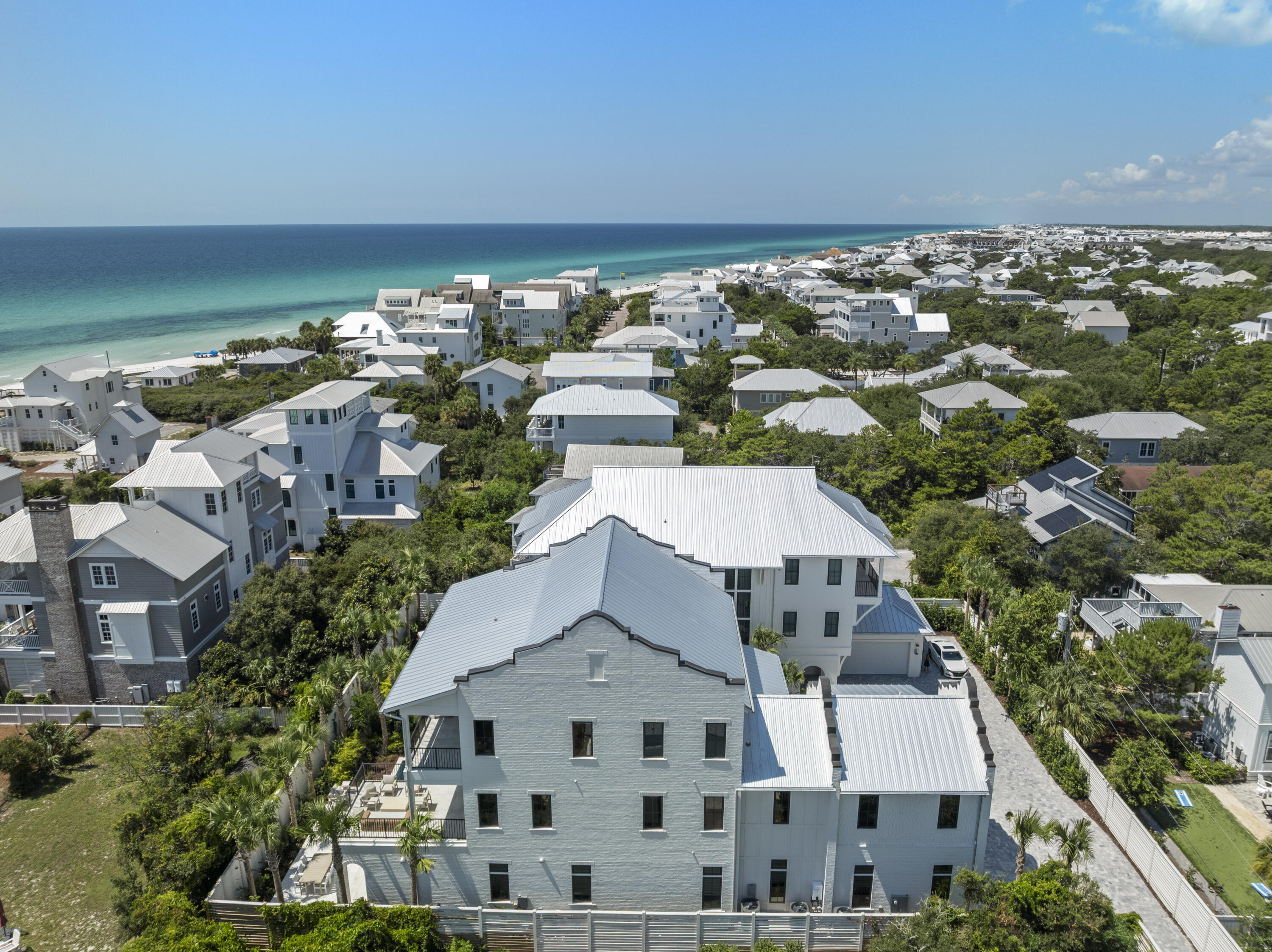 140 South Wall Street Inlet Beach, FL 32461 - Photo 14 of 82 an aerial view of residential houses with outdoor space