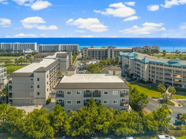a view of city with tall buildings