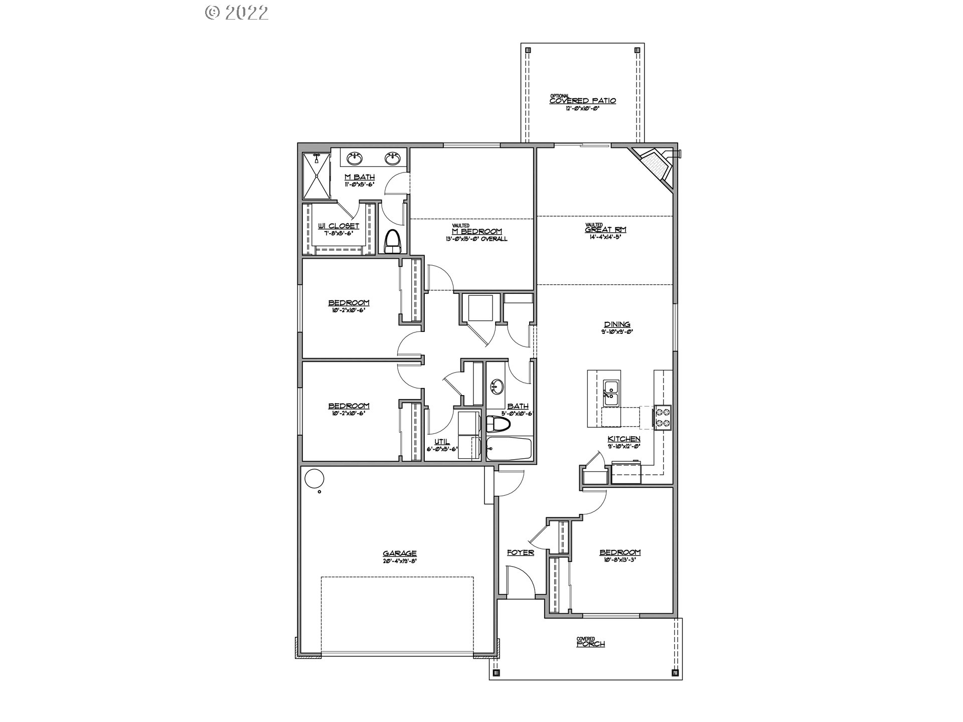 East Wilson Street Carlton, OR 97111 - Photo 2 of 2 a picture of a floor plan