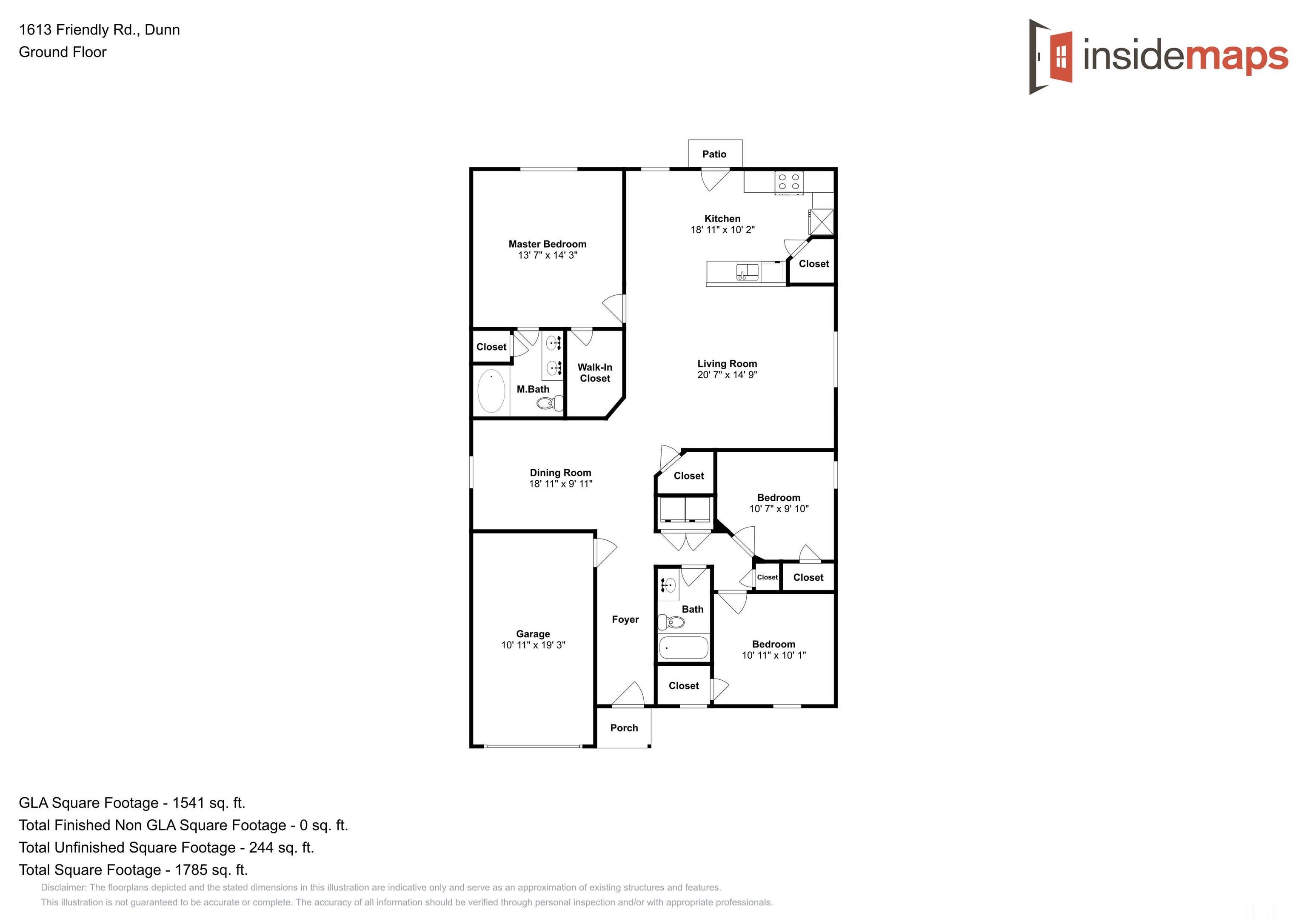 1613 Friendly Road Dunn, NC 28334 - Photo 12 of 12 Gallery Image 12
