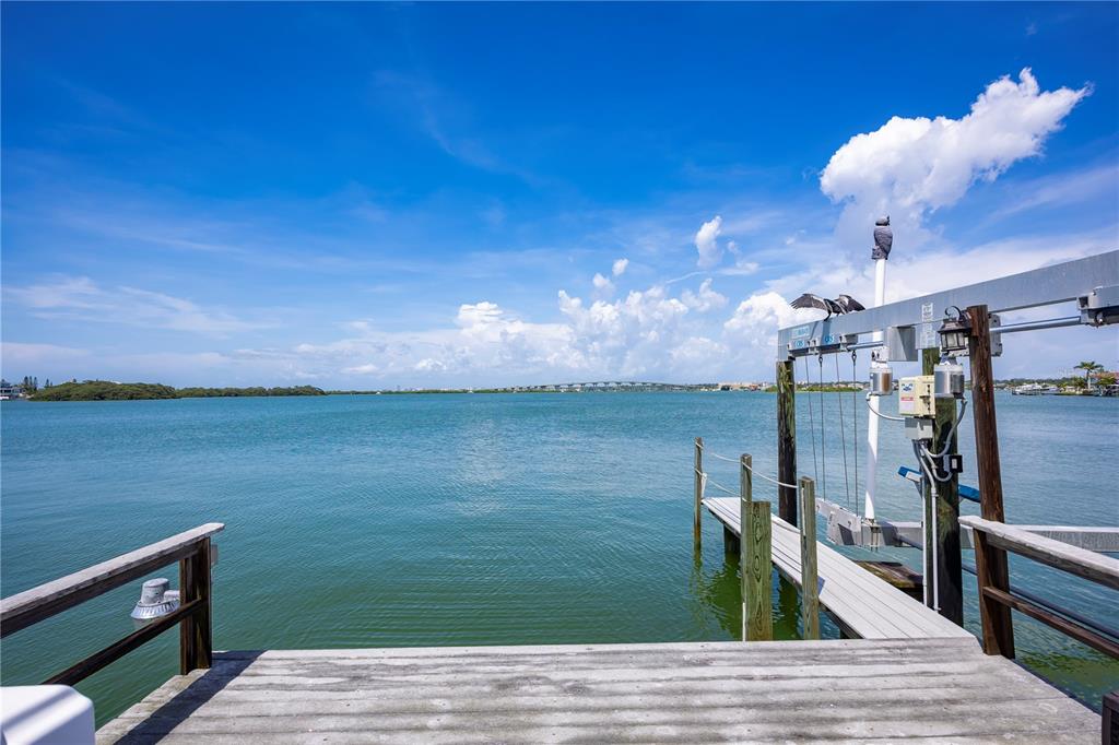 306 Harbor Drive Indian Rocks Beach, FL 33785 - Photo 46 of 58 a view of a hardwood and an ocean view