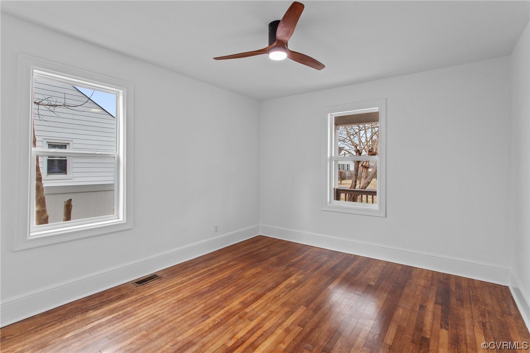 2217 Bailey Drive Henrico, VA 23231 - Photo 12 of 25 a view of empty room with wooden floor and fan