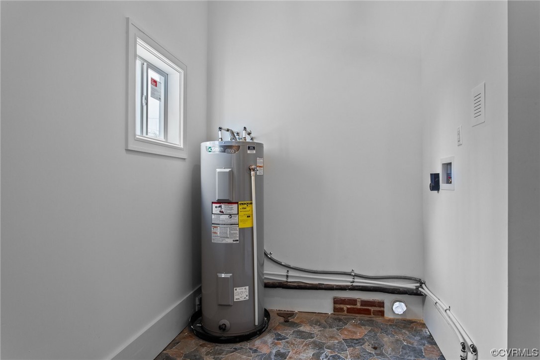 2217 Bailey Drive Henrico, VA 23231 - Photo 22 of 25 a room with water heater on the wall