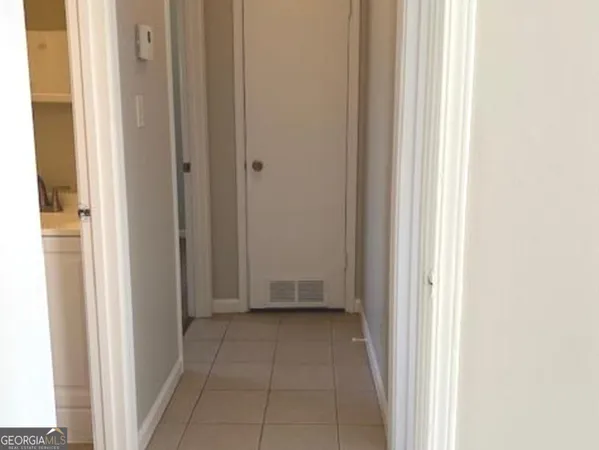a view of closet area