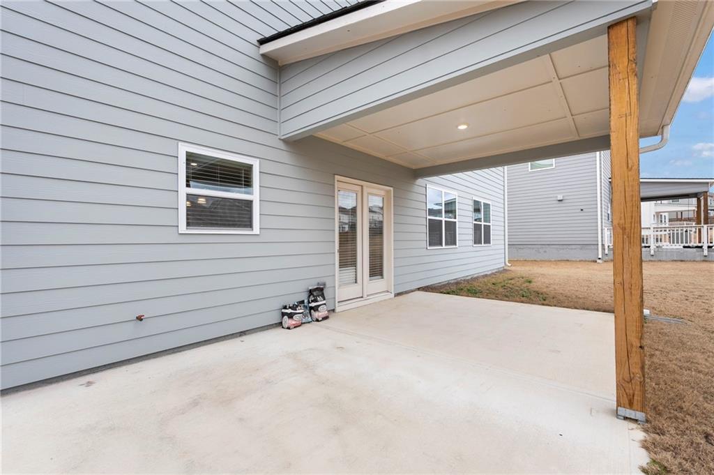 42 Citrine Way Acworth, GA 30101 - Photo 48 of 55 a view of a house with a backyard