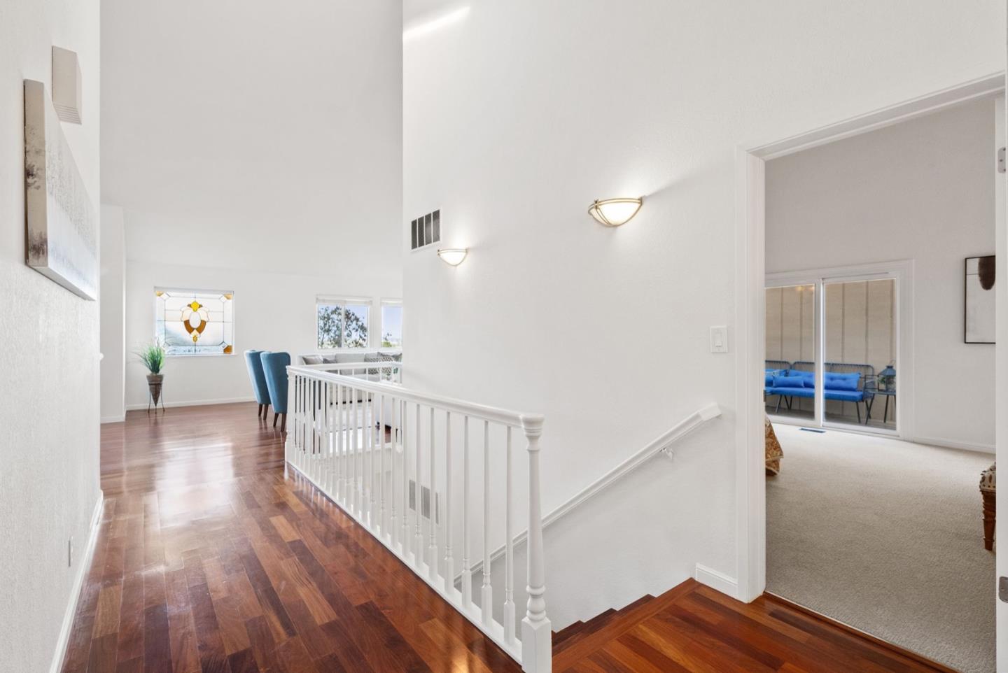 28 Cobblestone Lane Belmont, CA 94002 - Photo 22 of 45 a view of livingroom with furniture and wooden floor