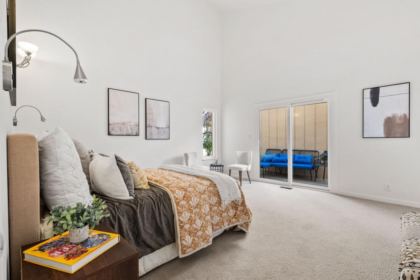 28 Cobblestone Lane Belmont, CA 94002 - Photo 24 of 45 a bedroom with bed and a window