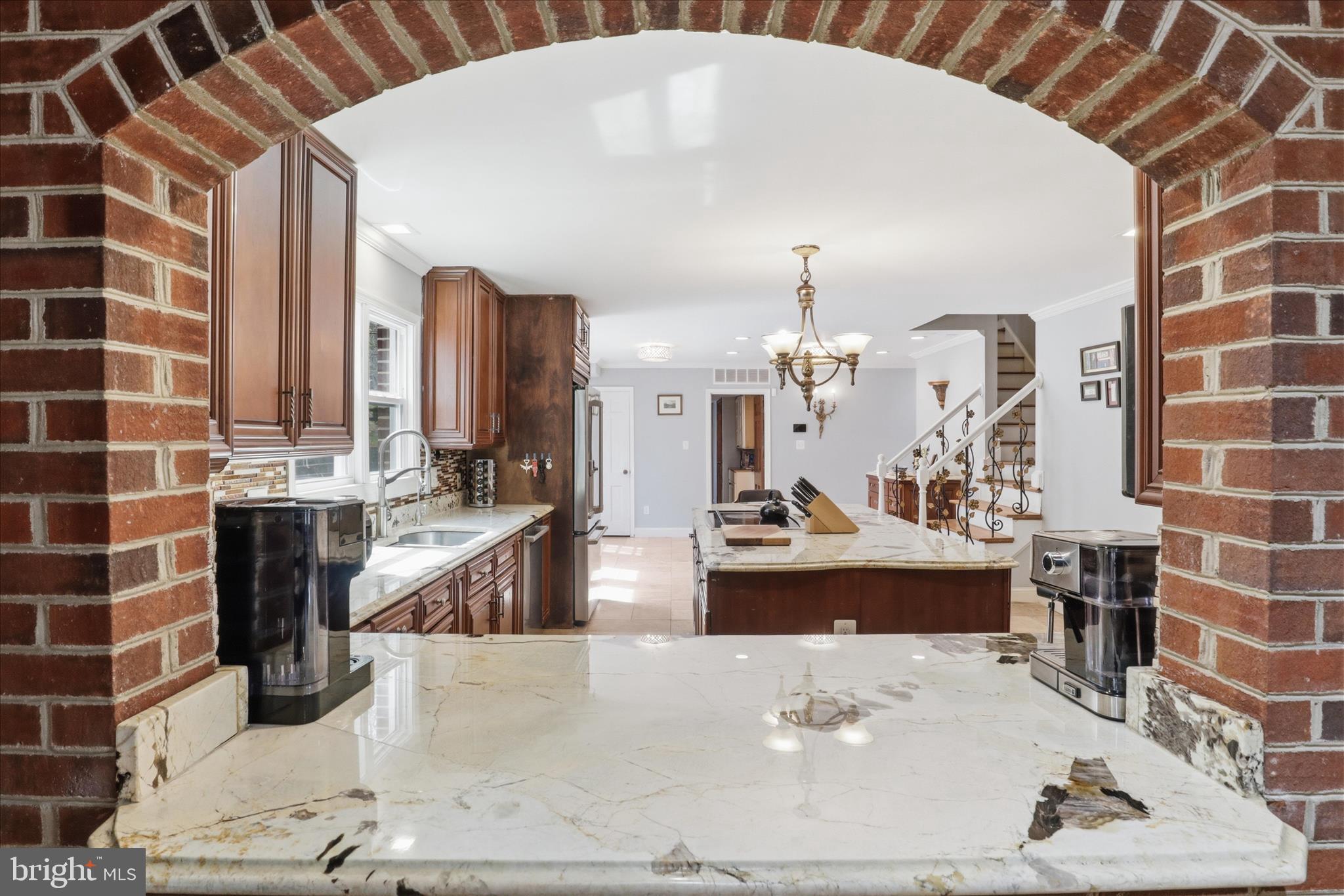 7501 Evans Ford Road Clifton, VA 20124 - Photo 3 of 74 Oversized island, upgraded cabinetry, and high-end