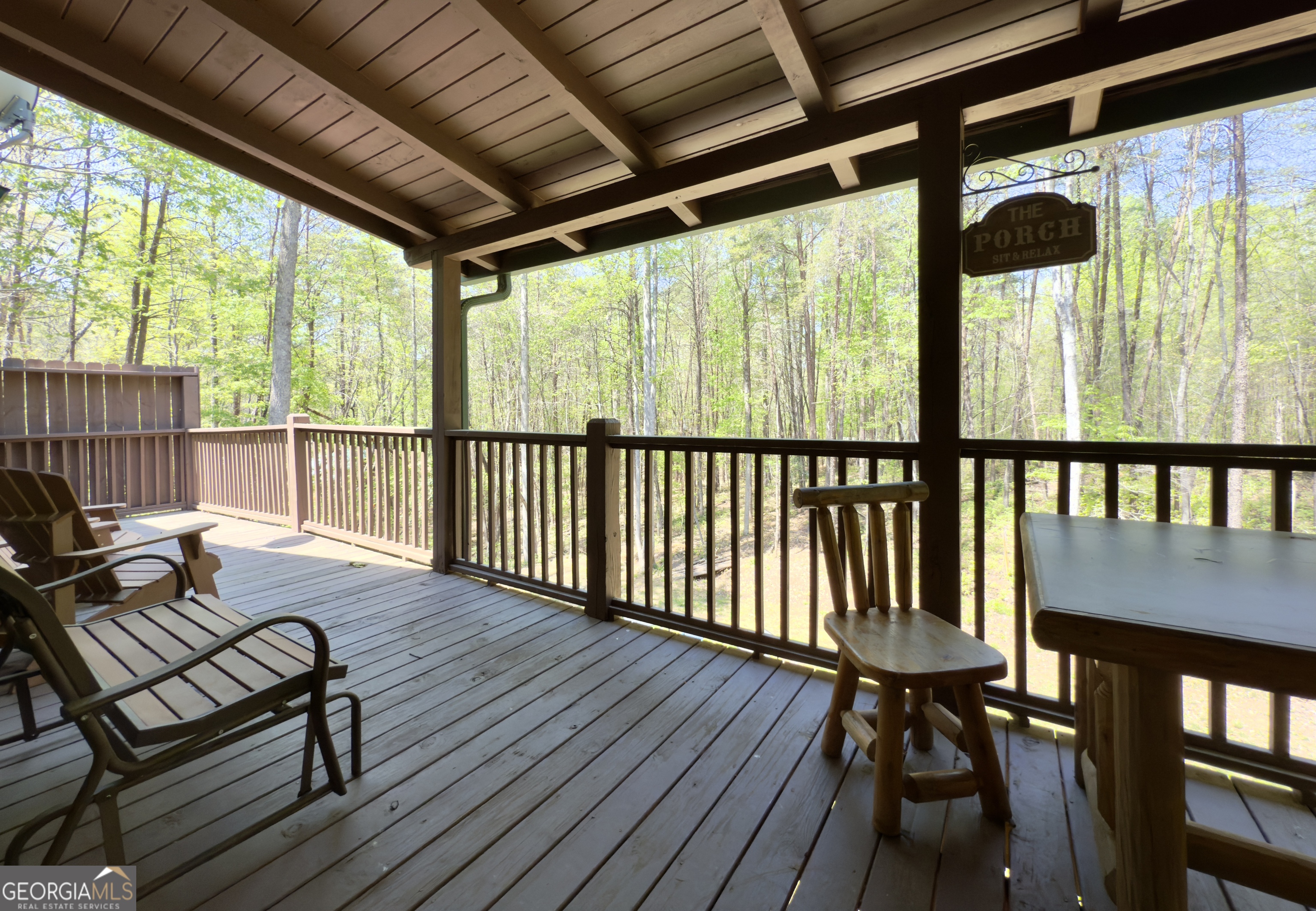 469 Vista View Place Cleveland, GA 30528 - Photo 6 of 39 a view of a chairs on the roof deck