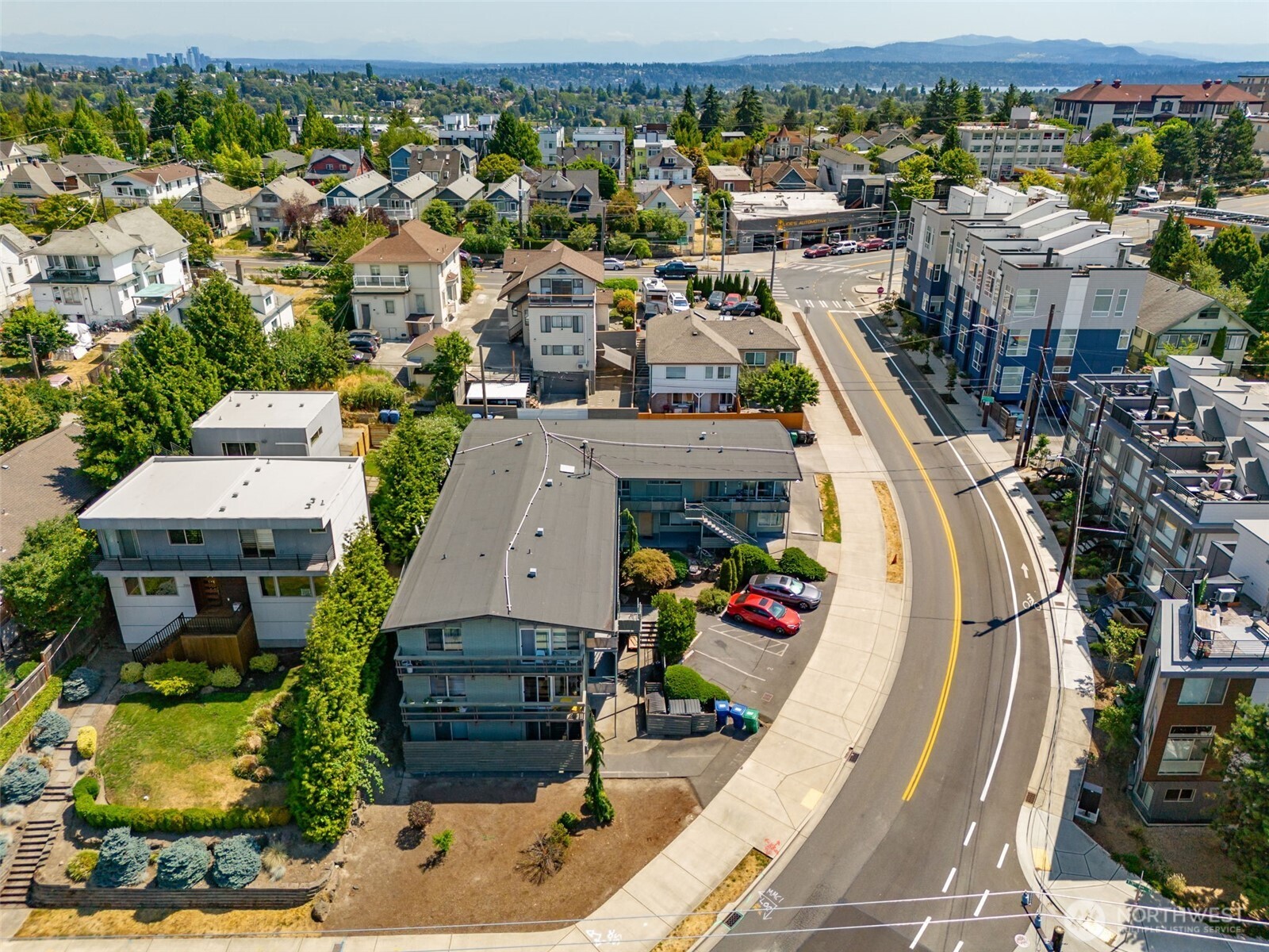 2350 Beacon Avenue South Seattle, WA 98144 - Photo 7 of 23 an aerial view of a house with a swimming pool