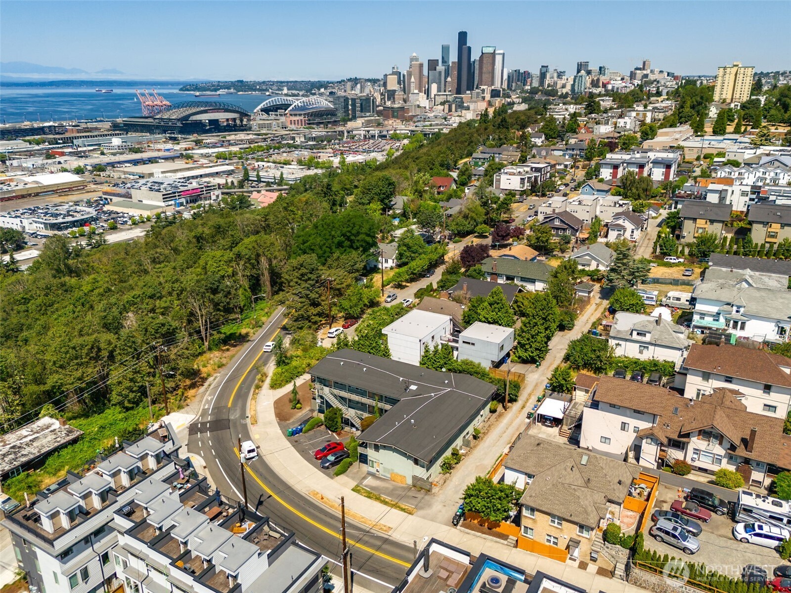 2350 Beacon Avenue South Seattle, WA 98144 - Photo 9 of 23 an aerial view of a residential houses with outdoor space
