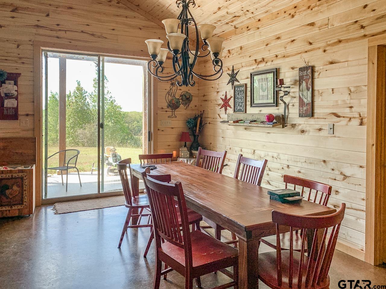 4450 Southwest County Road 3010 Mount Vernon, TX 75457 - Photo 8 of 39 a view of a dining room with furniture window and outside view