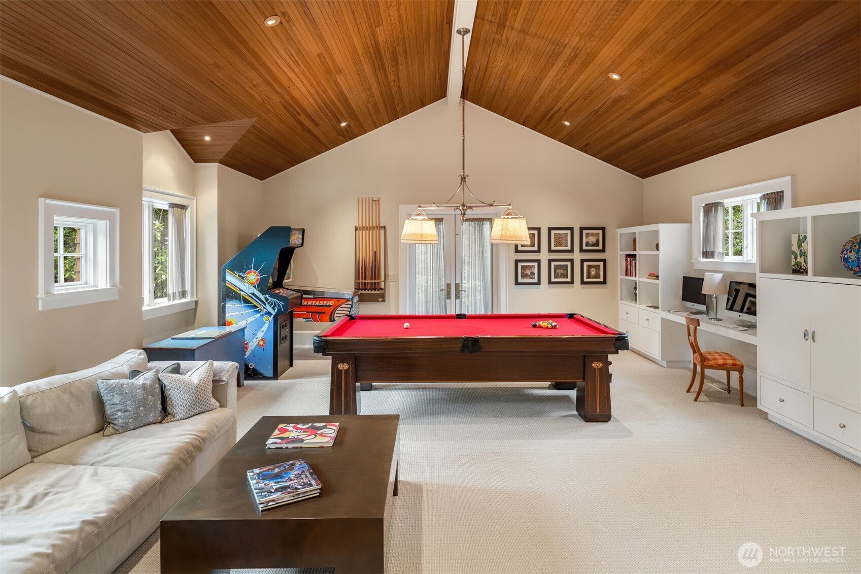 3814 East John Street Seattle, WA 98112 - Photo 22 of 28 a room with furniture and pool table