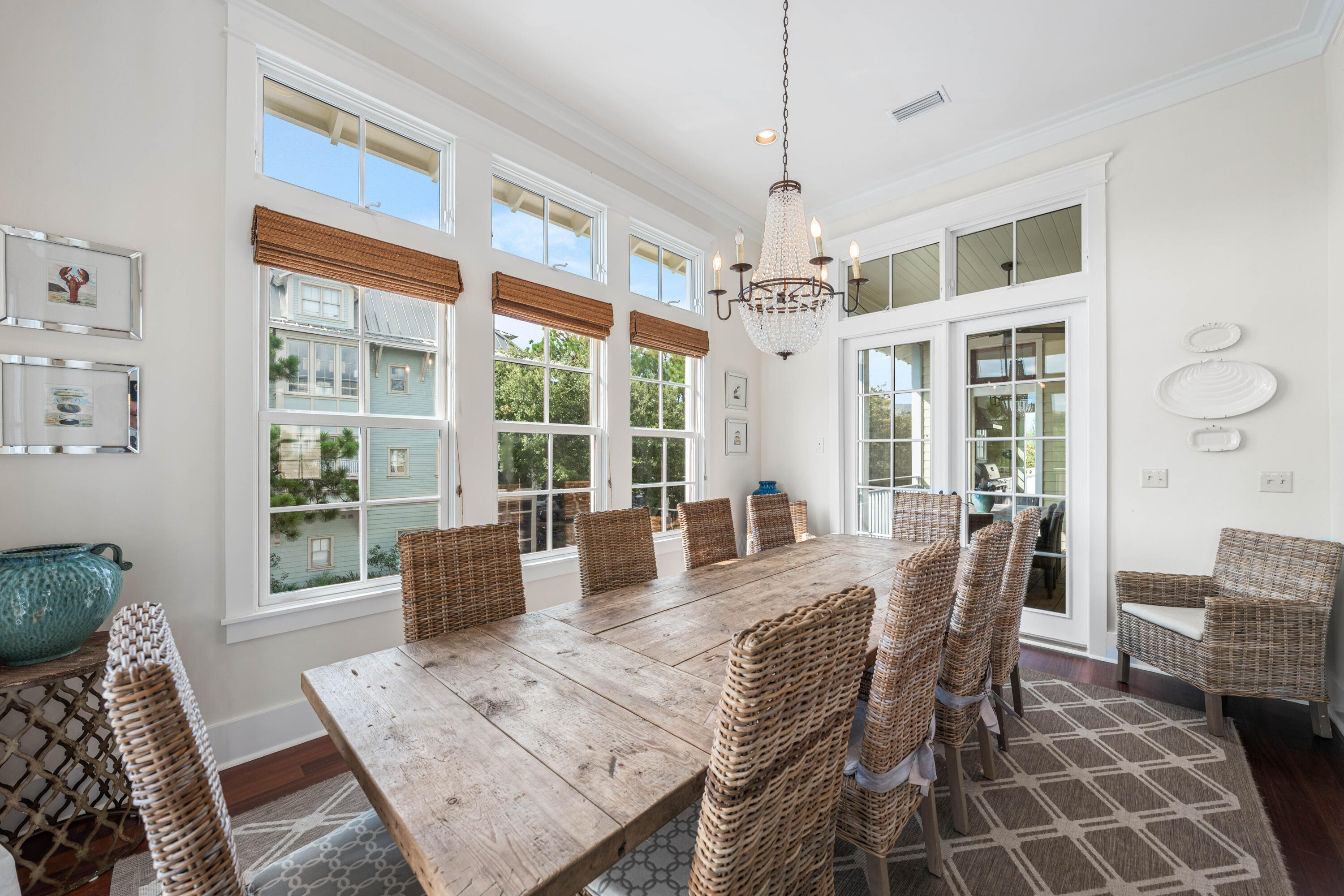 81 Western Lake Drive Santa Rosa Beach, FL 32459 - Photo 21 of 89 a view of a dining room with furniture window and outside view