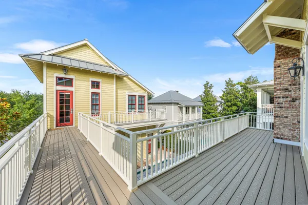 a view of a house with a patio