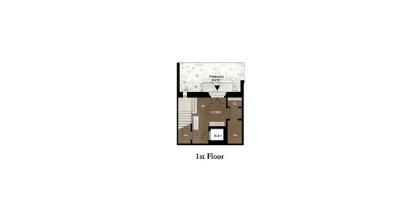 a picture of a floor plan