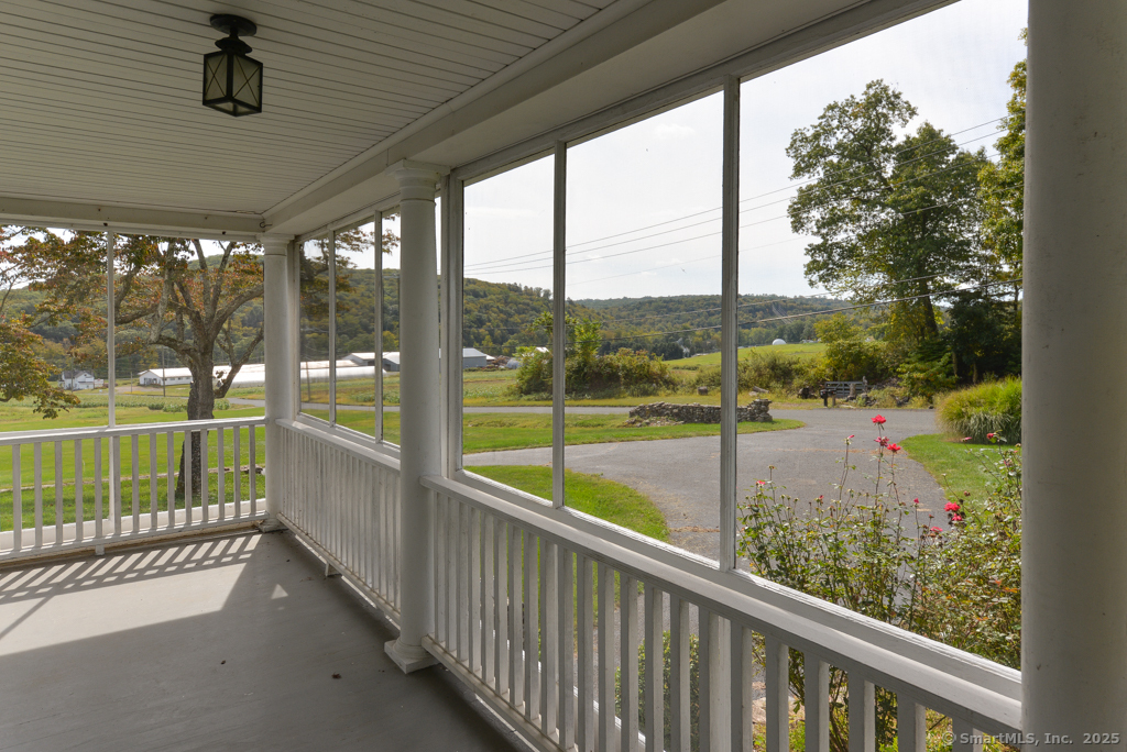 124 Purchase Brook Road Southbury, CT 06488 - Photo 4 of 26 a view of a porch and garden