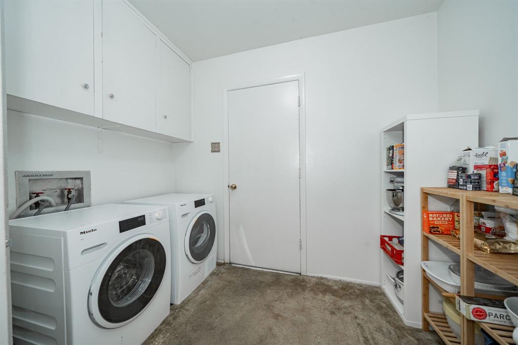 1759 Gross Road Dallas, TX 75228 - Photo 18 of 38 a utility room with dryer and washer