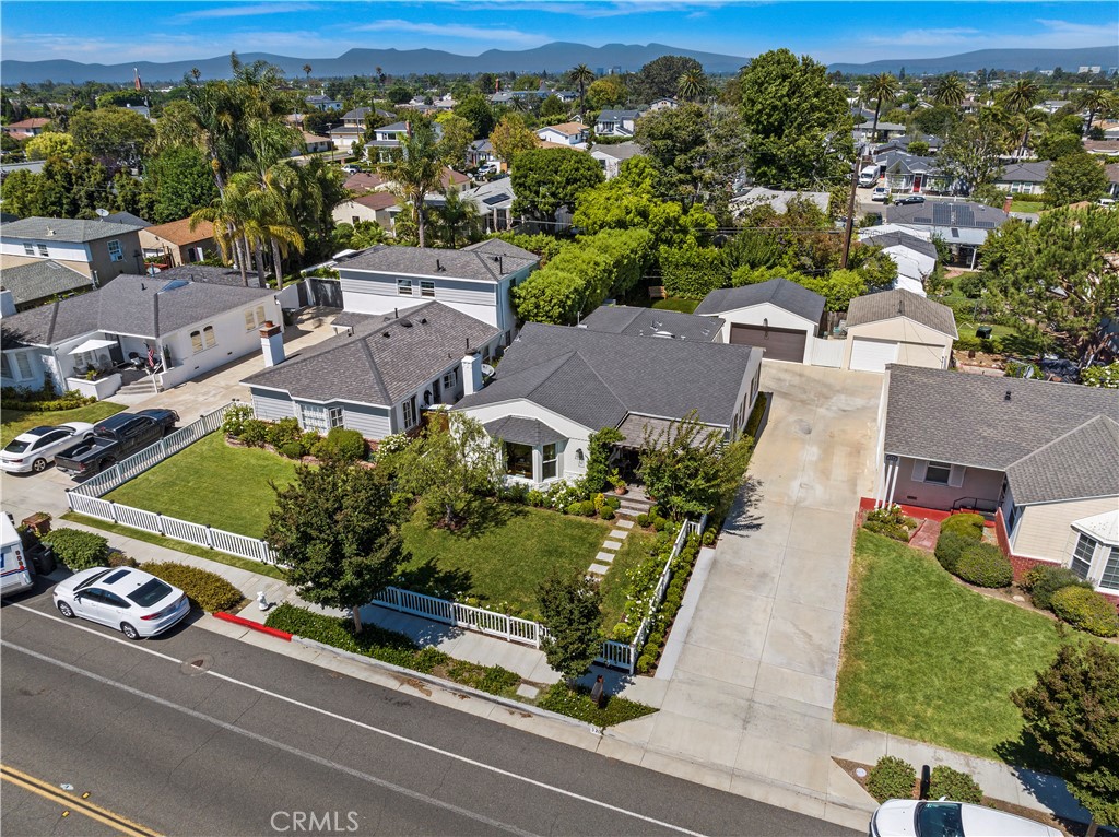 320 Broadway Costa Mesa, CA 92627 - Photo 52 of 53 an aerial view of a house with a garden