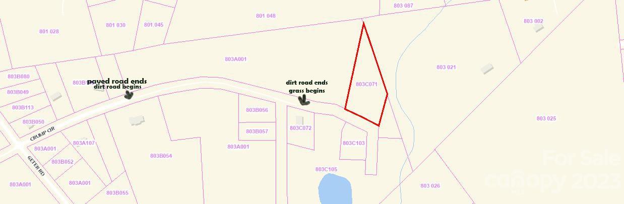 455 Crump Circle Woodleaf, NC 27054 - Photo 4 of 8 a white house with a street sign on it