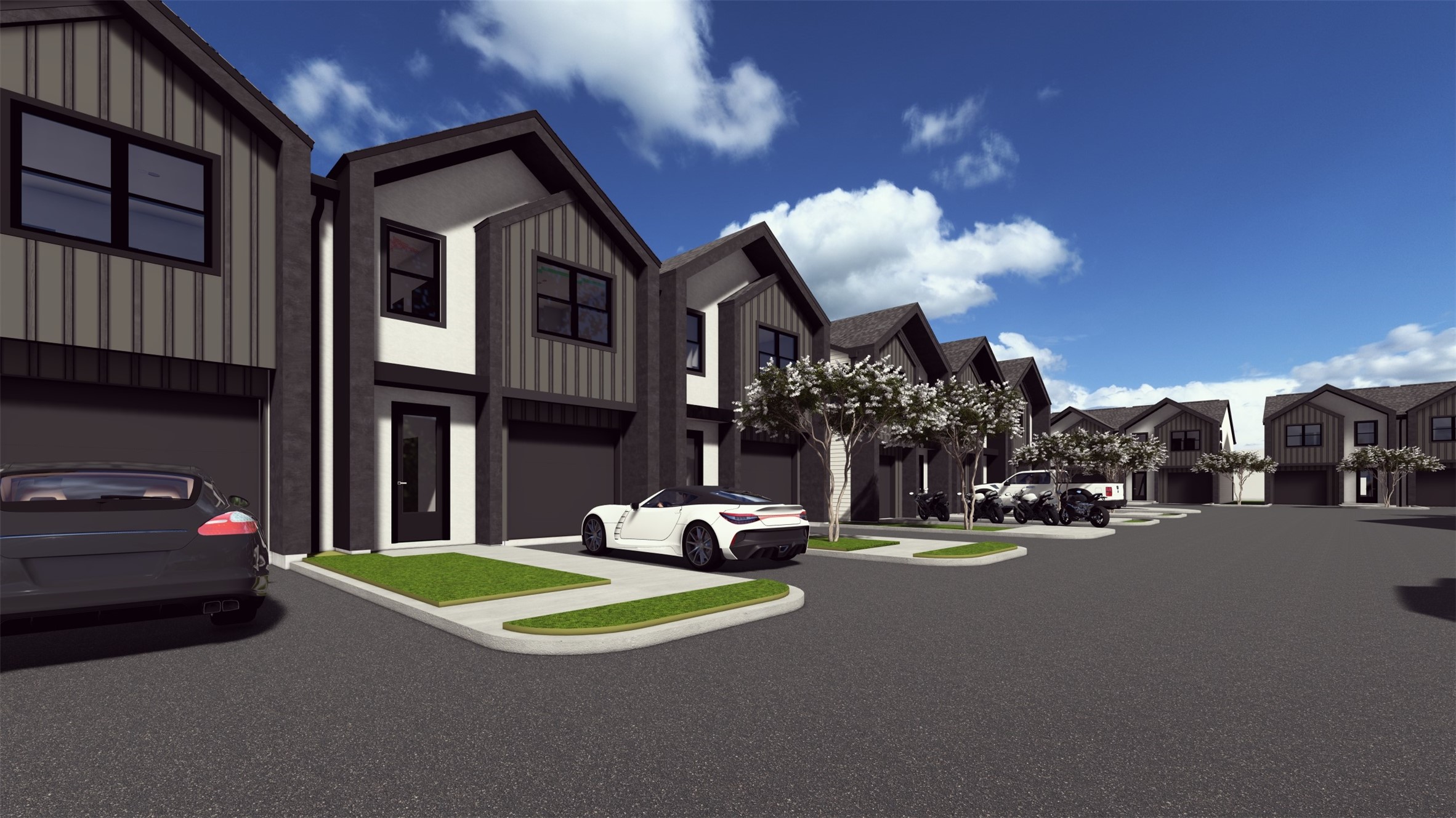 81 Northpoint Drive, Unit ABCD Houston, TX 77060 - Photo 2 of 9 a car parked in front of a building