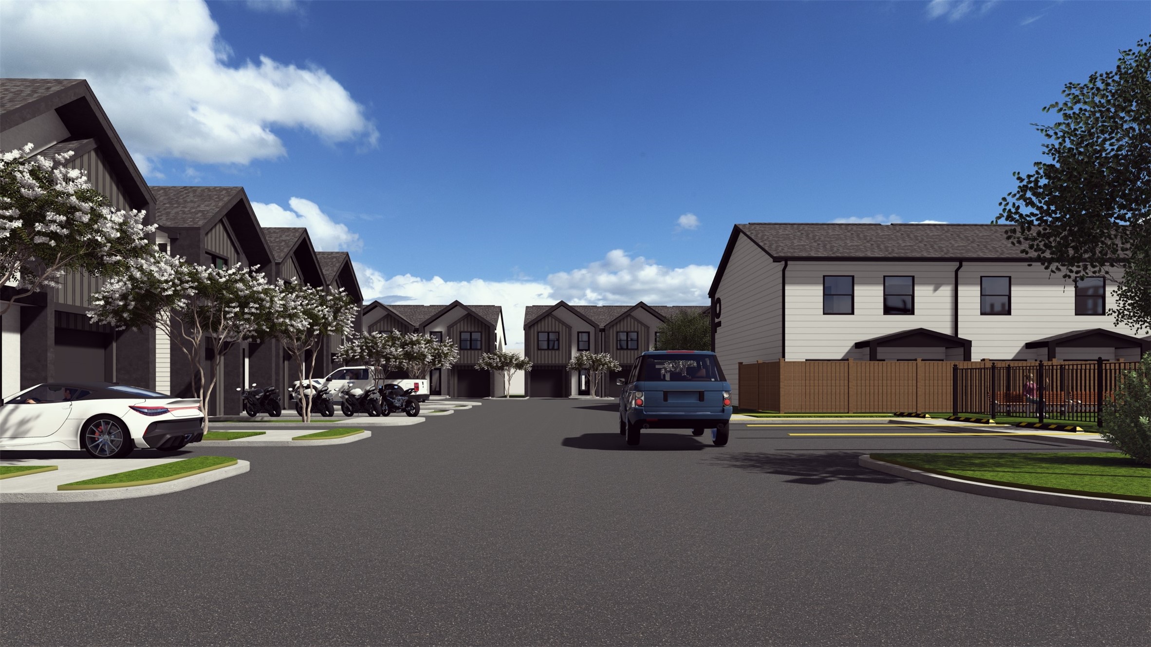 81 Northpoint Drive, Unit ABCD Houston, TX 77060 - Photo 7 of 9 a view of a street with cars