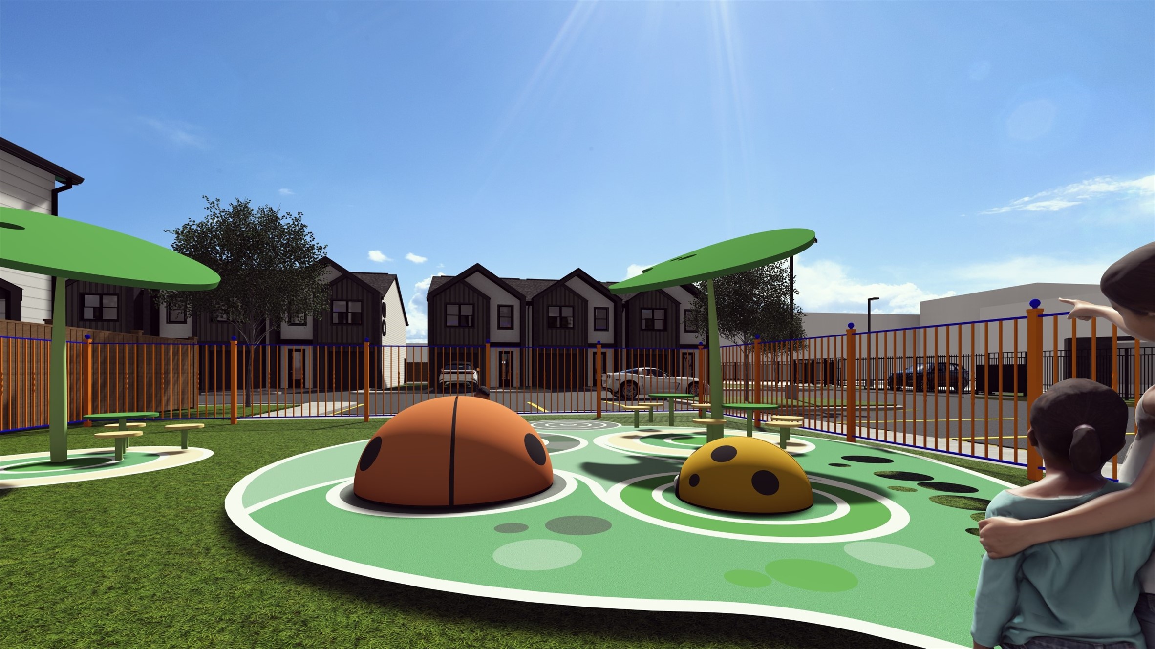 81 Northpoint Drive, Unit ABCD Houston, TX 77060 - Photo 9 of 9 a swimming pool with outdoor seating and yard