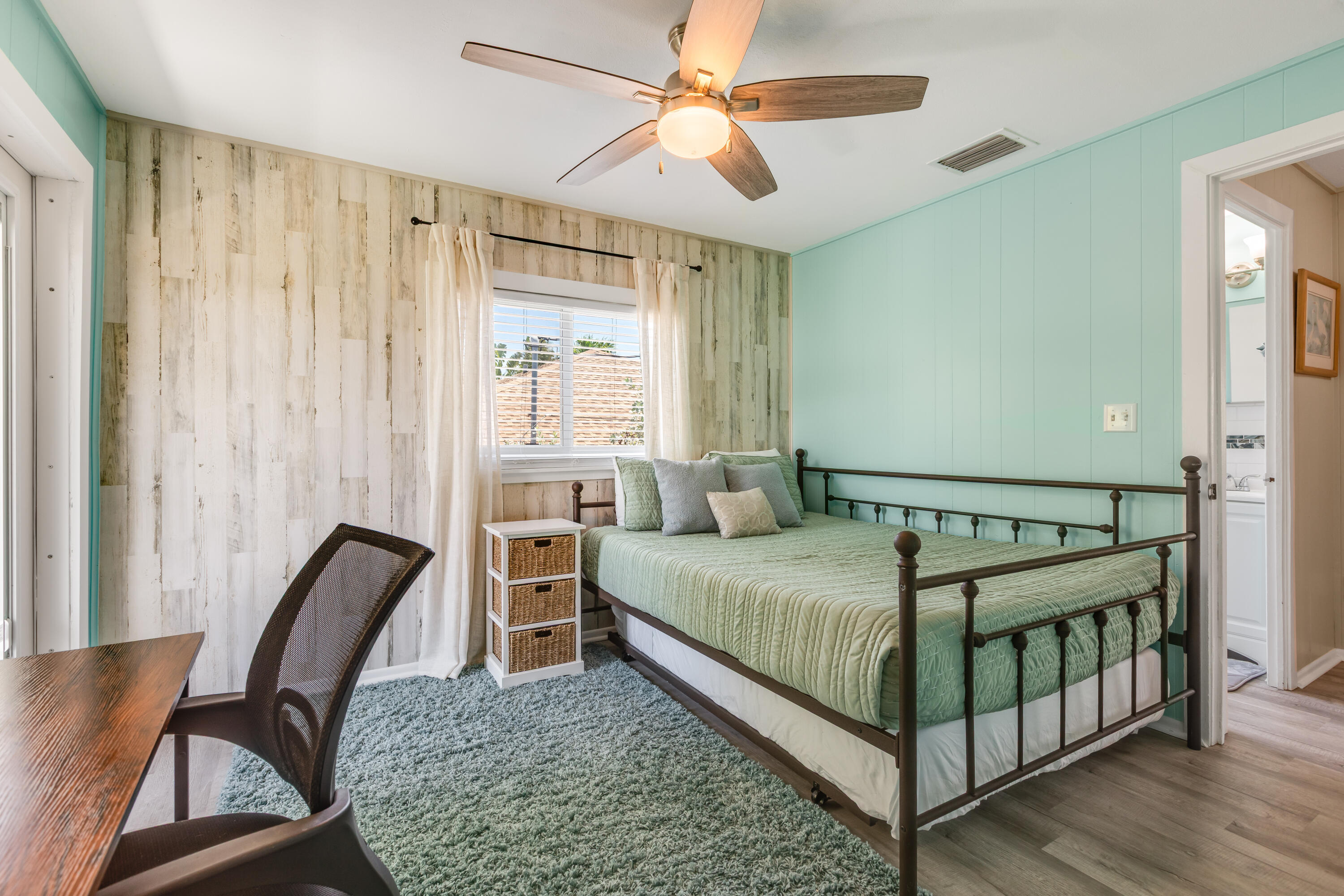 280-290 3rd Street Key Colony Beach, FL 33051 - Photo 11 of 28 a bedroom with a bed and a window