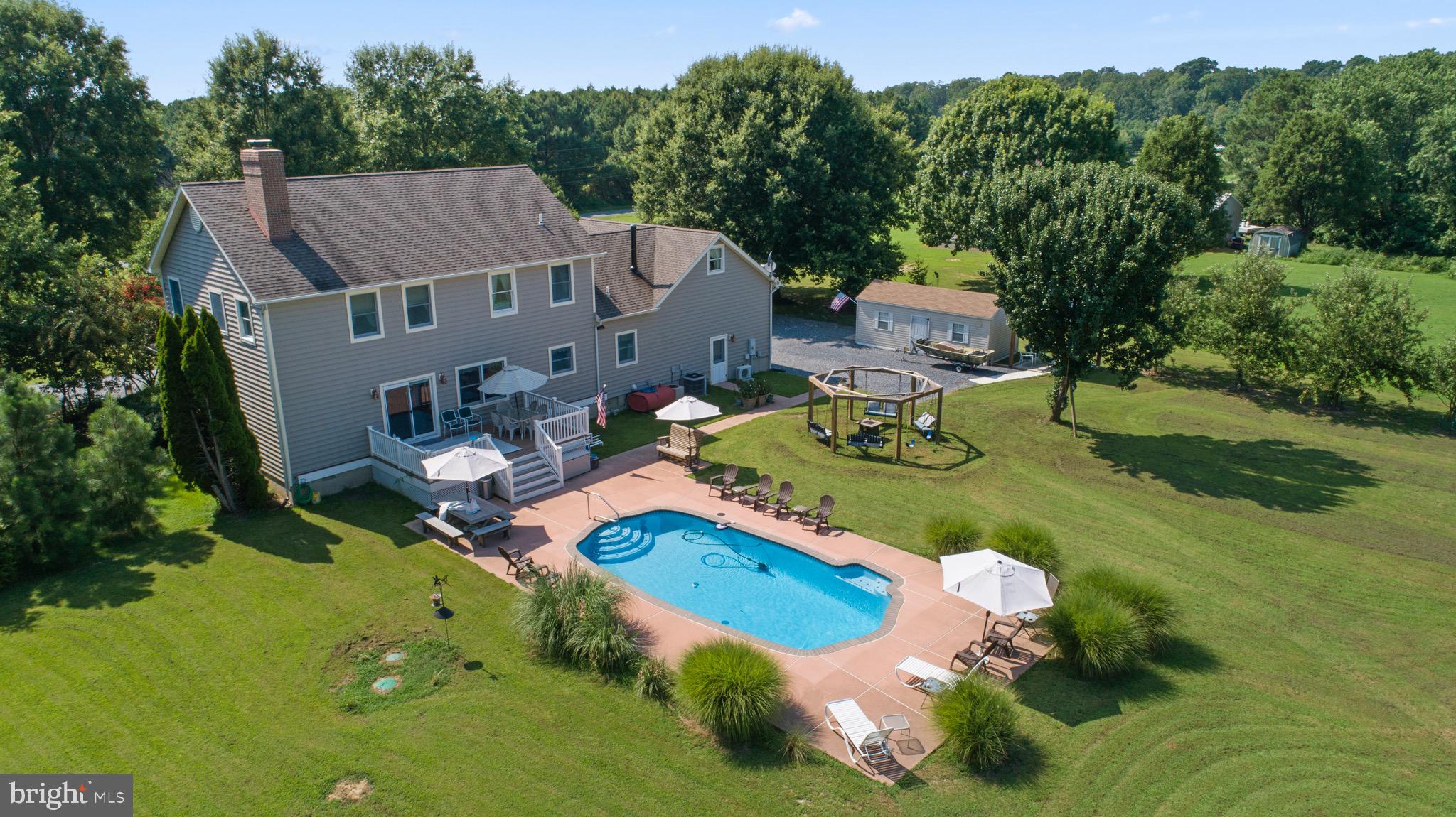 4957 Bar Neck Road Tilghman, MD 21671 - Photo 38 of 45 an aerial view of a house