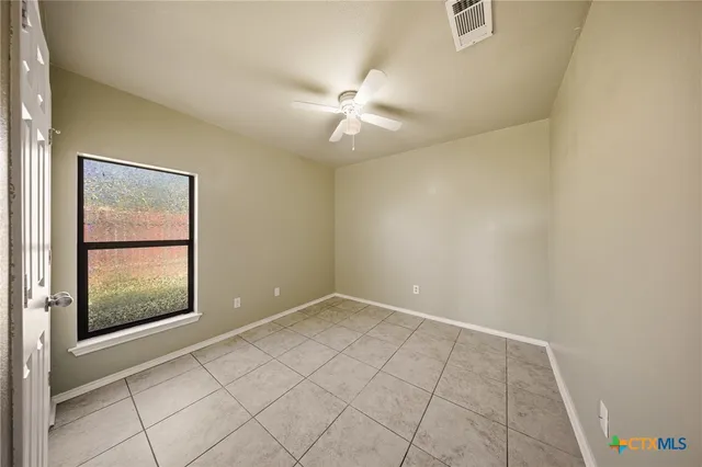 a view of a porch with a yard