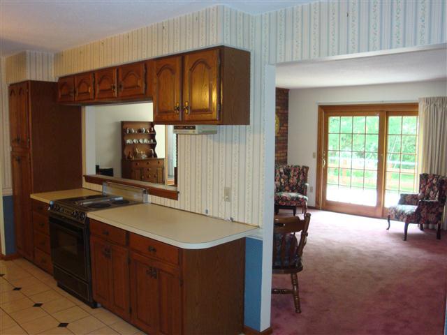 122 Winesap Road Pittsfield, MA 01201 - Photo 14 of 22 Kitchen to Living room to Deck