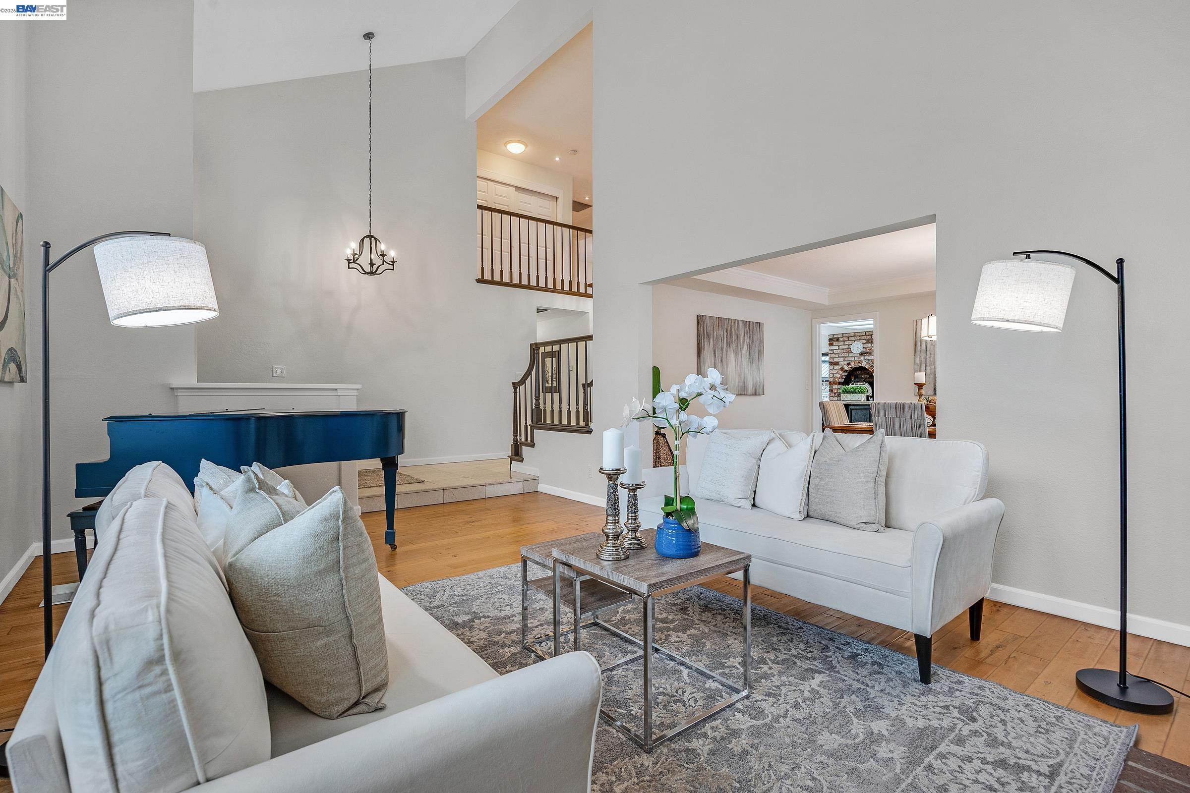 3020 Ascot Drive San Ramon, CA 94583 - Photo 11 of 45 a living room with furniture and a wooden floor