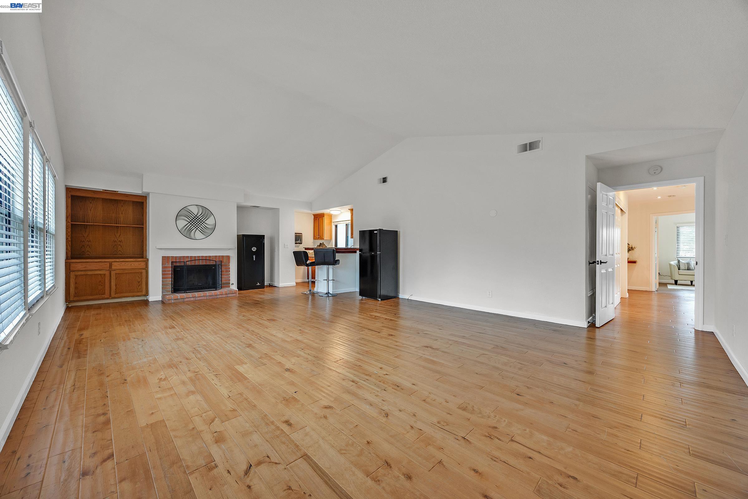 3020 Ascot Drive San Ramon, CA 94583 - Photo 31 of 45 a view of empty room with a fireplace and cabinet