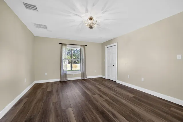 a view of a porch with furniture