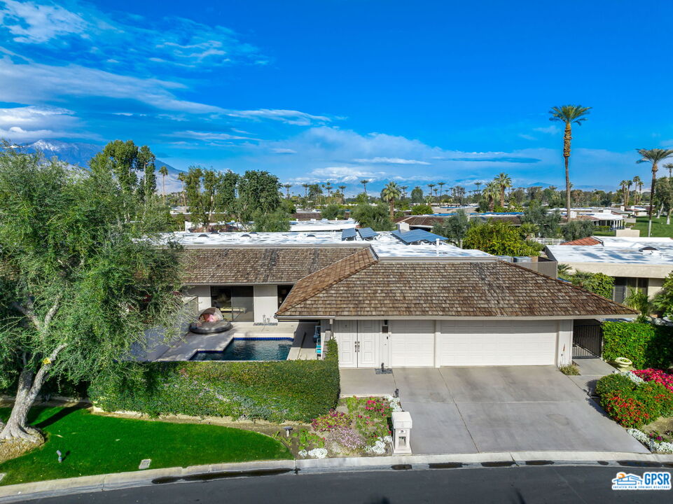 78 Colgate Drive Rancho Mirage, CA 92270 - Photo 49 of 56 a view of a house with a outdoor space