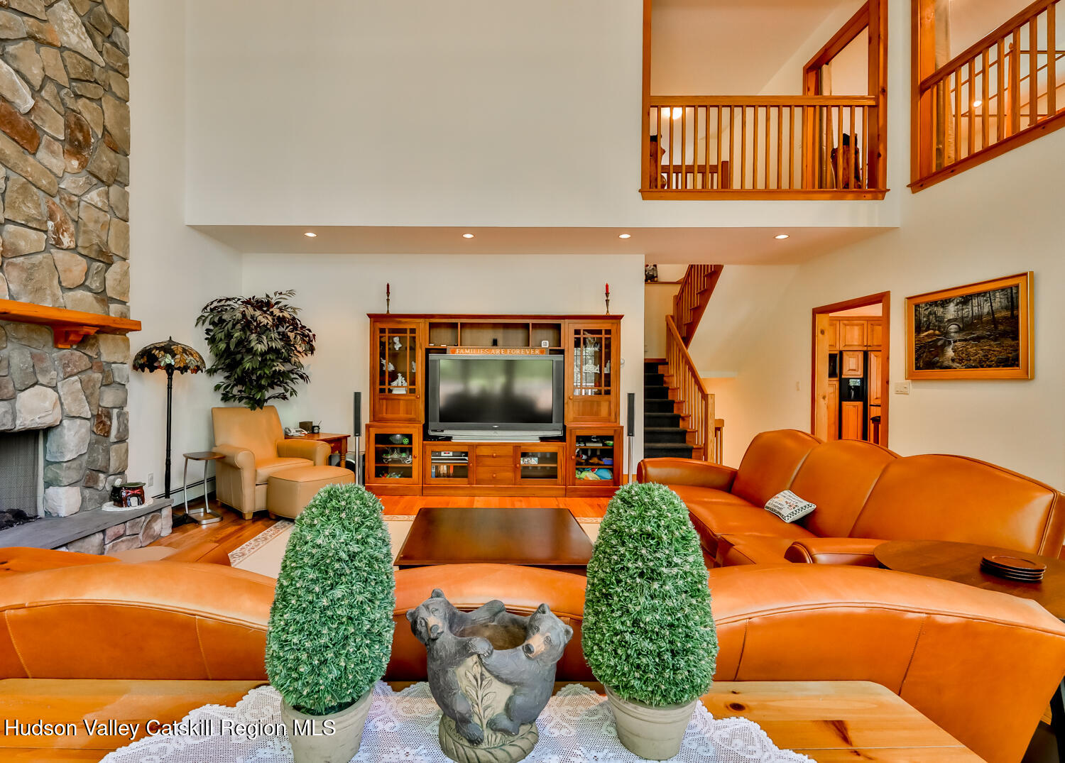 37 White Way Windham, NY 12496 - Photo 21 of 71 an outdoor living room with furniture and a flat screen tv