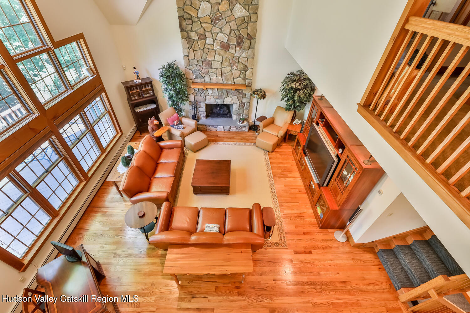 37 White Way Windham, NY 12496 - Photo 22 of 71 a view of a living room with a fireplace furniture and a fireplace