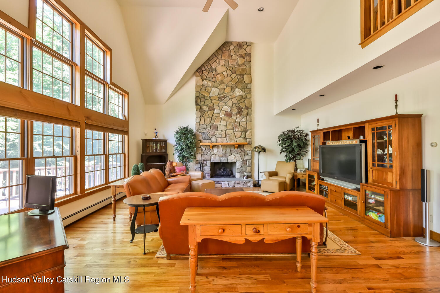 37 White Way Windham, NY 12496 - Photo 22 of 101 a living room with fireplace furniture and a flat screen tv