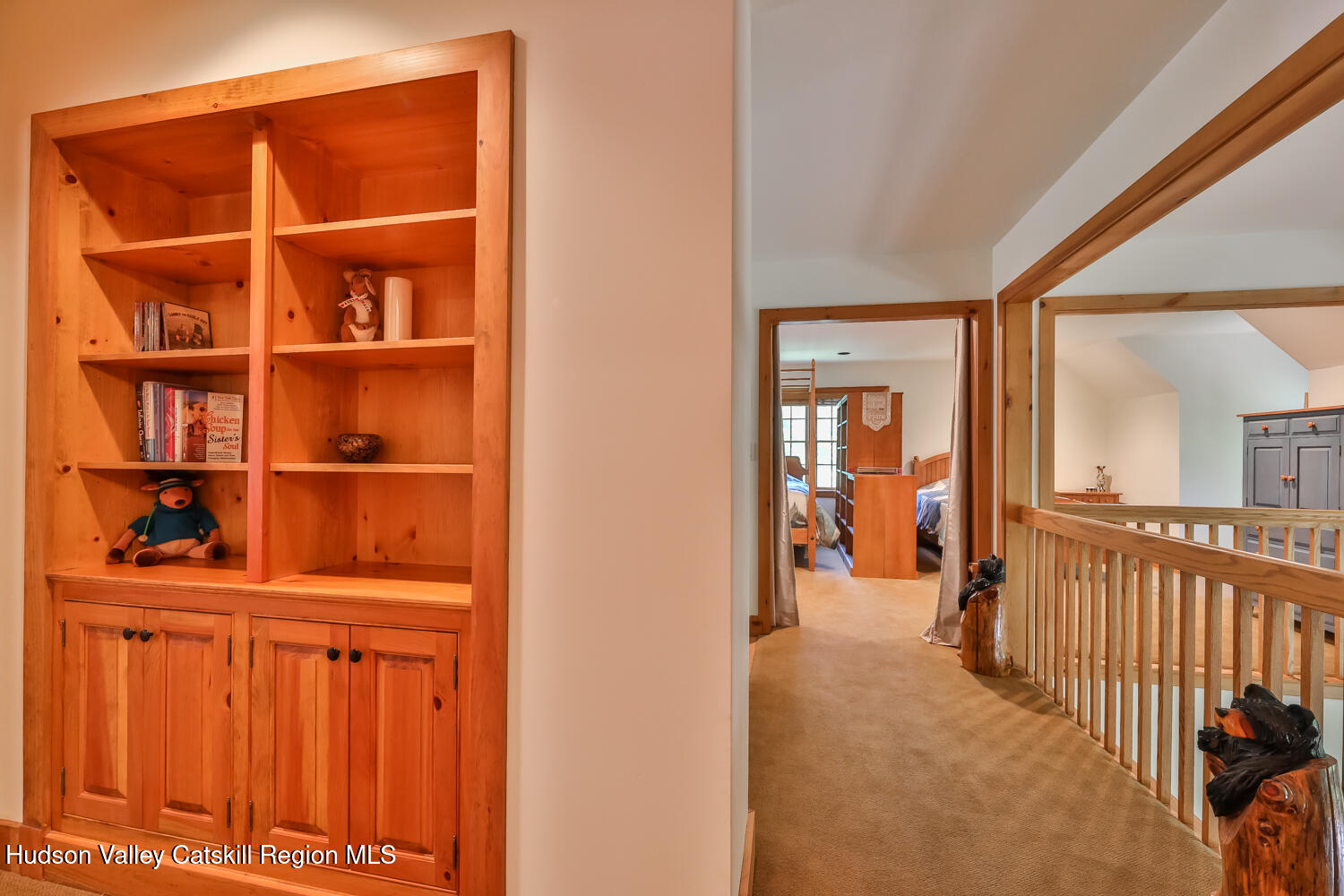 37 White Way Windham, NY 12496 - Photo 41 of 71 a view of a hallway with wooden floor and windows