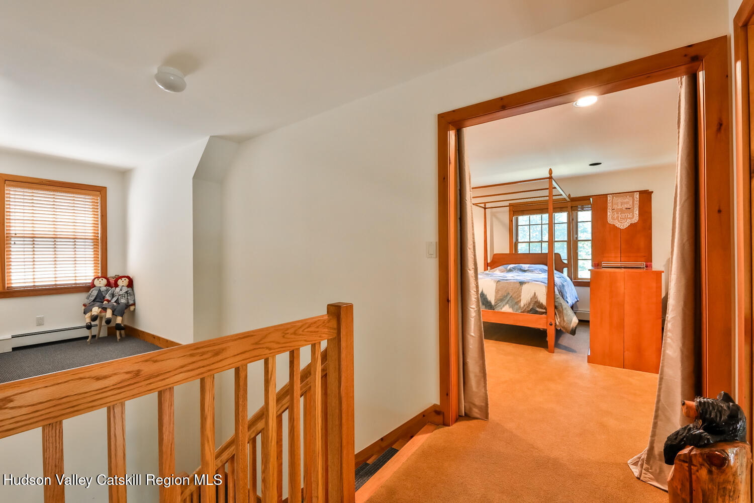 37 White Way Windham, NY 12496 - Photo 46 of 101 a view of hallway with furniture and floor to ceiling window