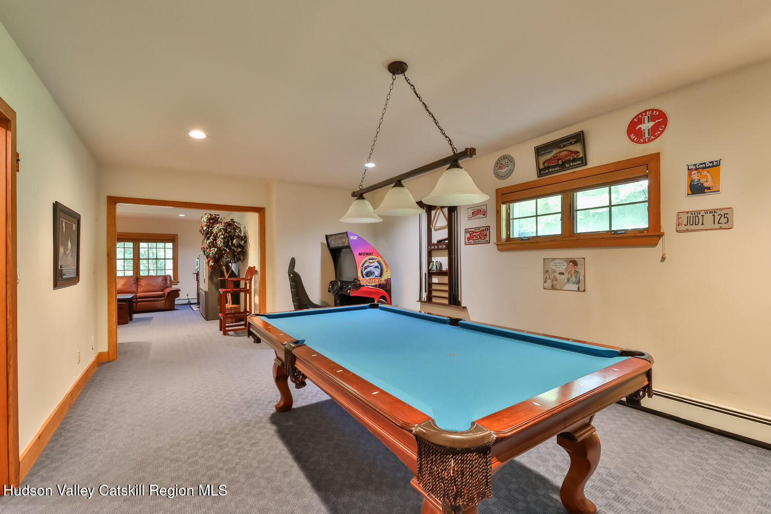 37 White Way Windham, NY 12496 - Photo 53 of 71 a room with furniture pool table and windows