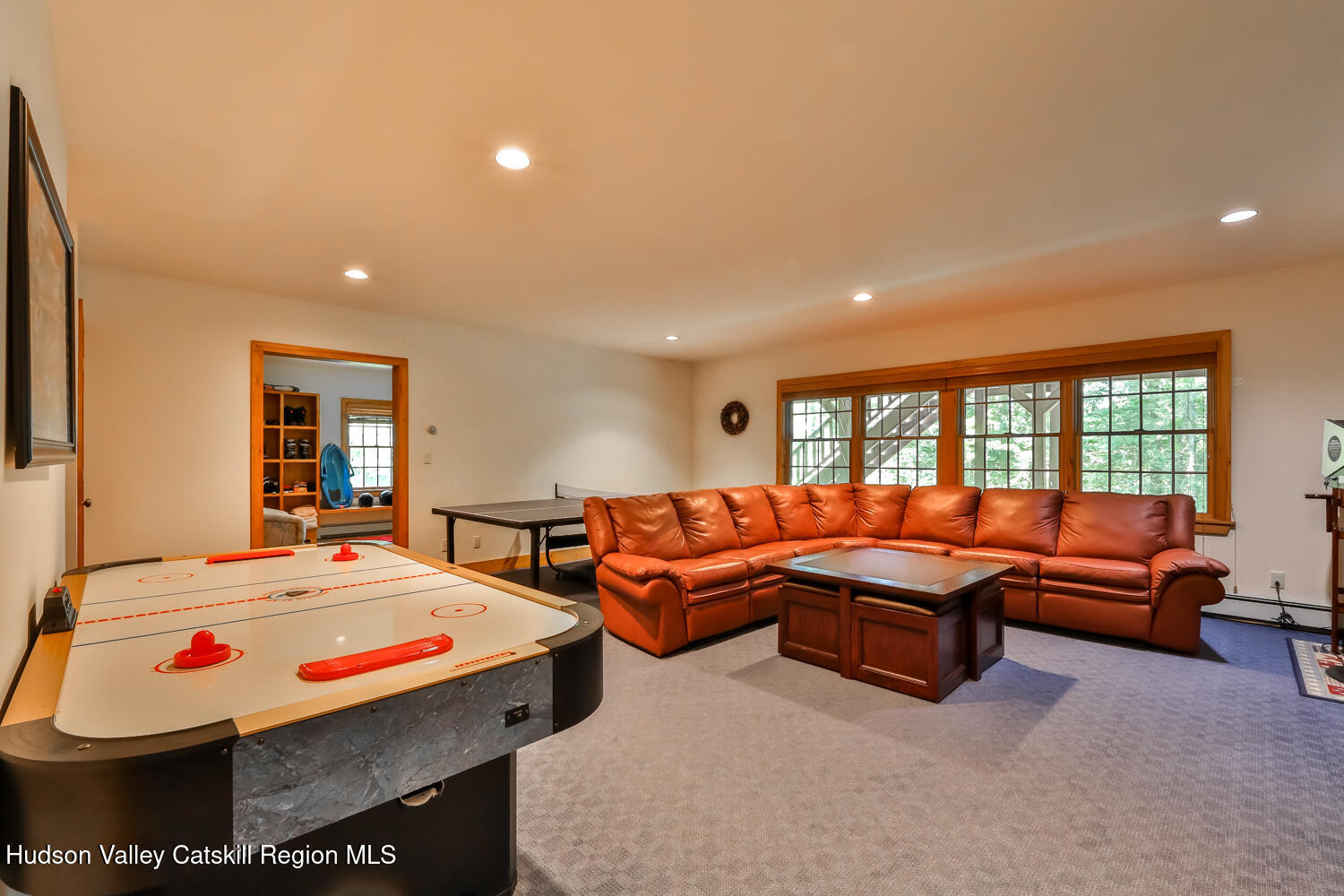 37 White Way Windham, NY 12496 - Photo 54 of 101 a bedroom with a bed and a couch