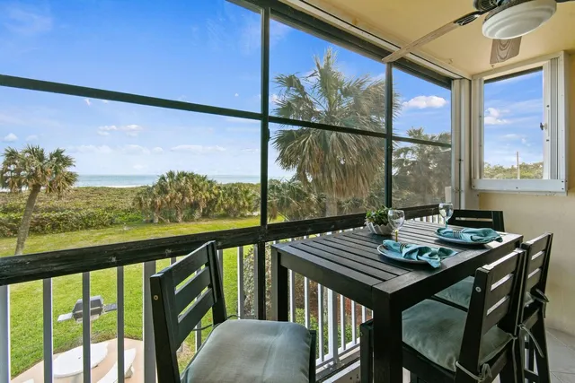 a view of an outdoor space with furniture