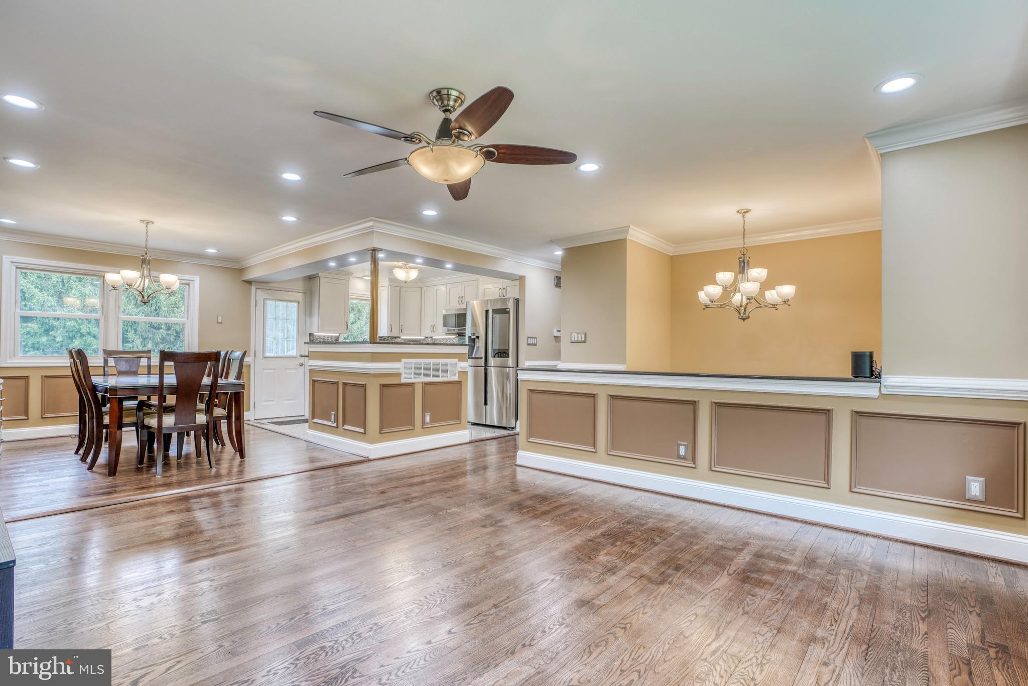 2002 Carrs Mill Road Fallston, MD 21047 - Photo 3 of 47 Freshly refinished hardwoods and recessed lighting