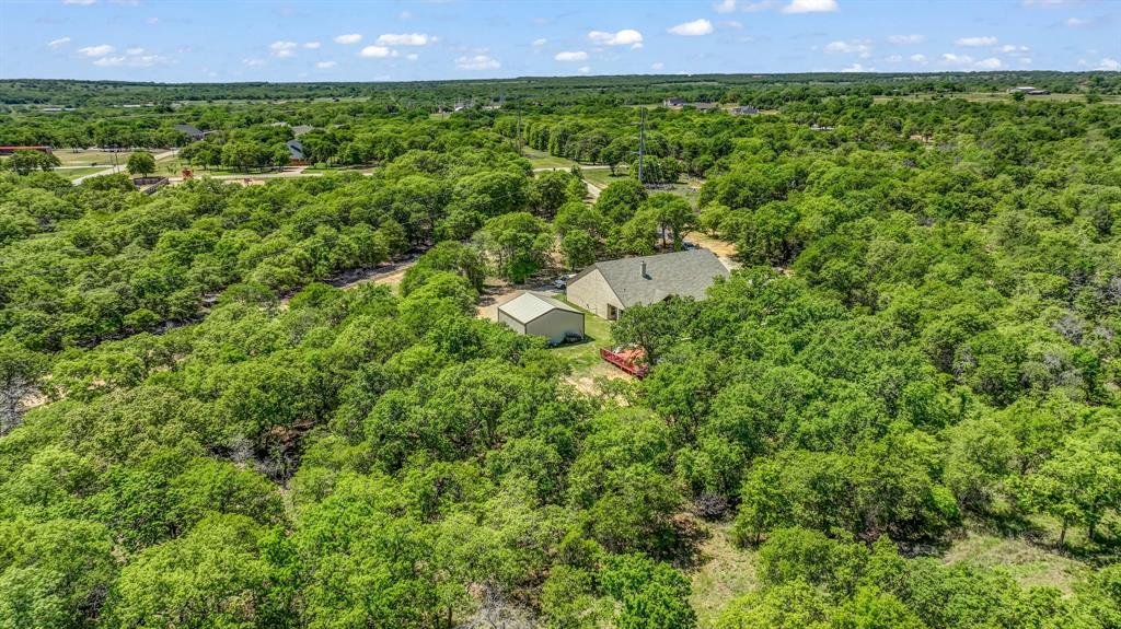 143 Oak Tree Drive Poolville, TX 76487 - Photo 39 of 40 a view of a large yard with lots of green space