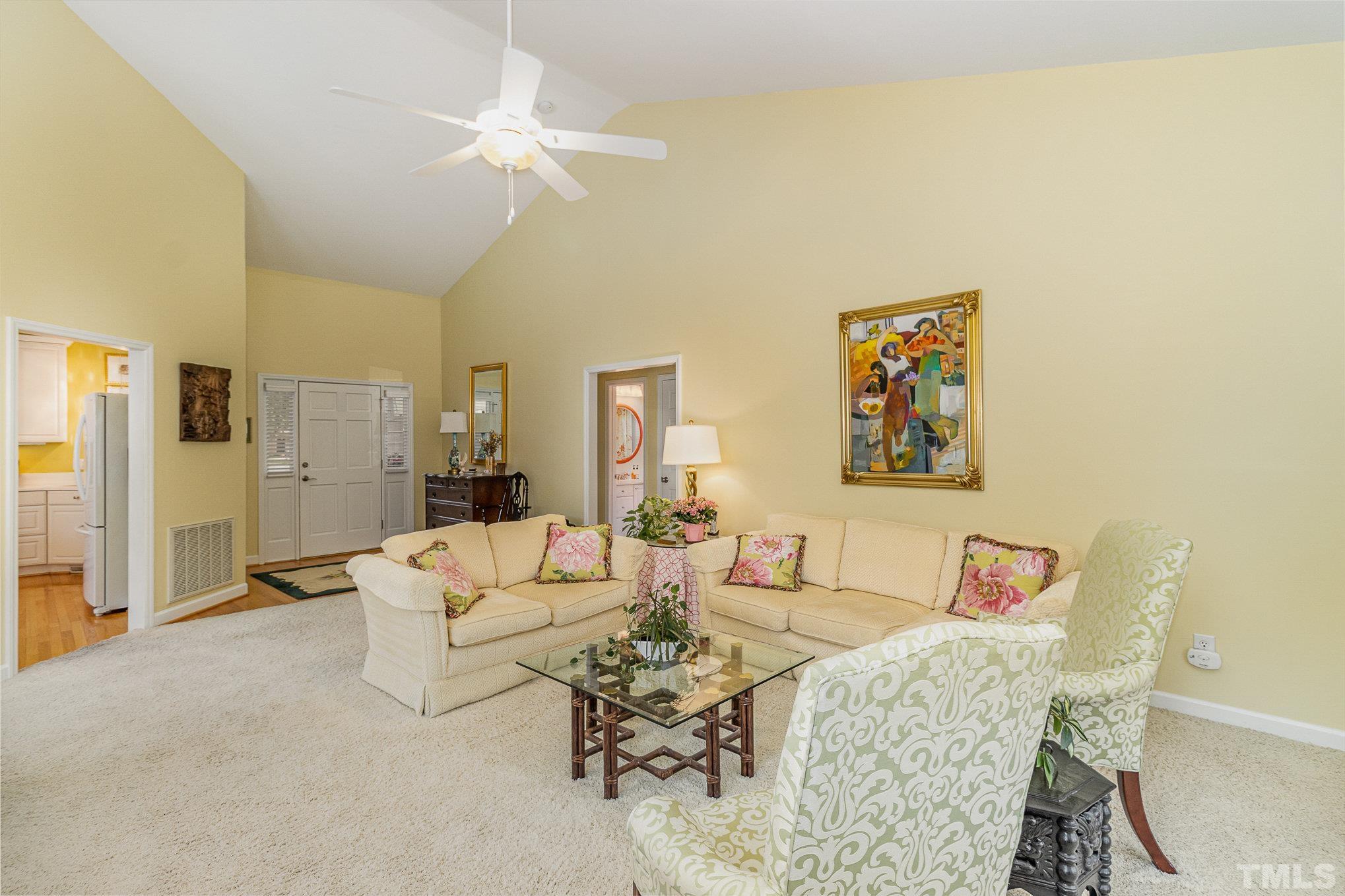313 Boltstone Court Cary, NC 27513 - Photo 5 of 28 a living room with furniture and a table