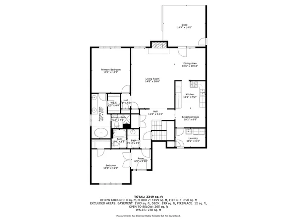 a picture of a floor plan