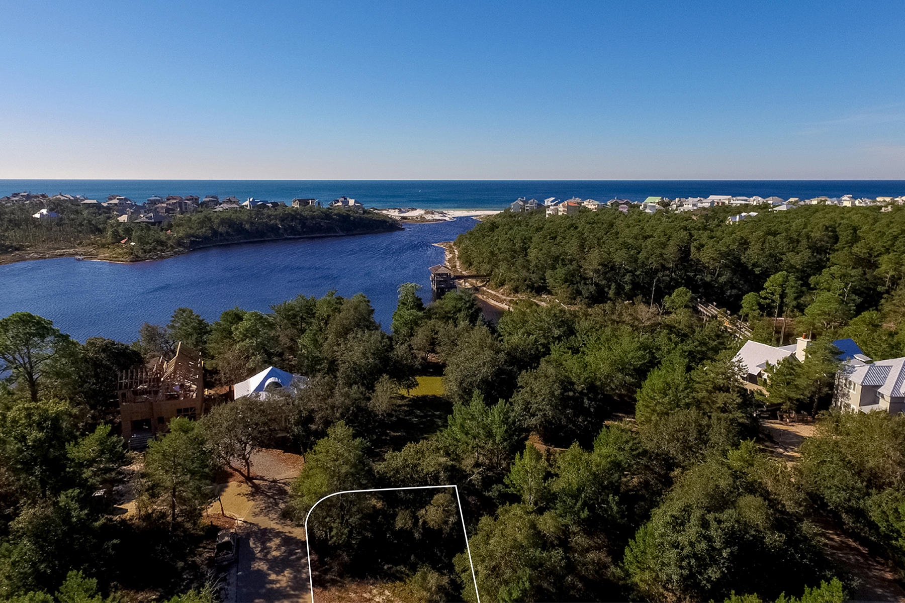 14-1 Boathouse Road Santa Rosa Beach, FL 32459 - Photo 2 of 13 Lot 1 Blk 14 Draper_Outline A_MLS